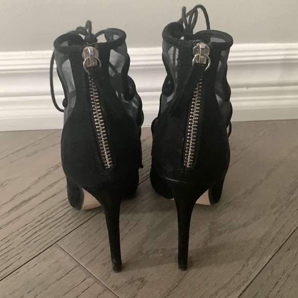 Zara Basic lace up pumps in black size 35 - Picture 7 of 13